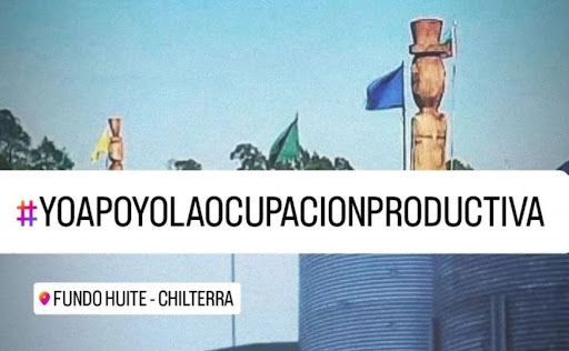 Solidarizamos com a ocupação produtiva do Fundo El Huite no Chile