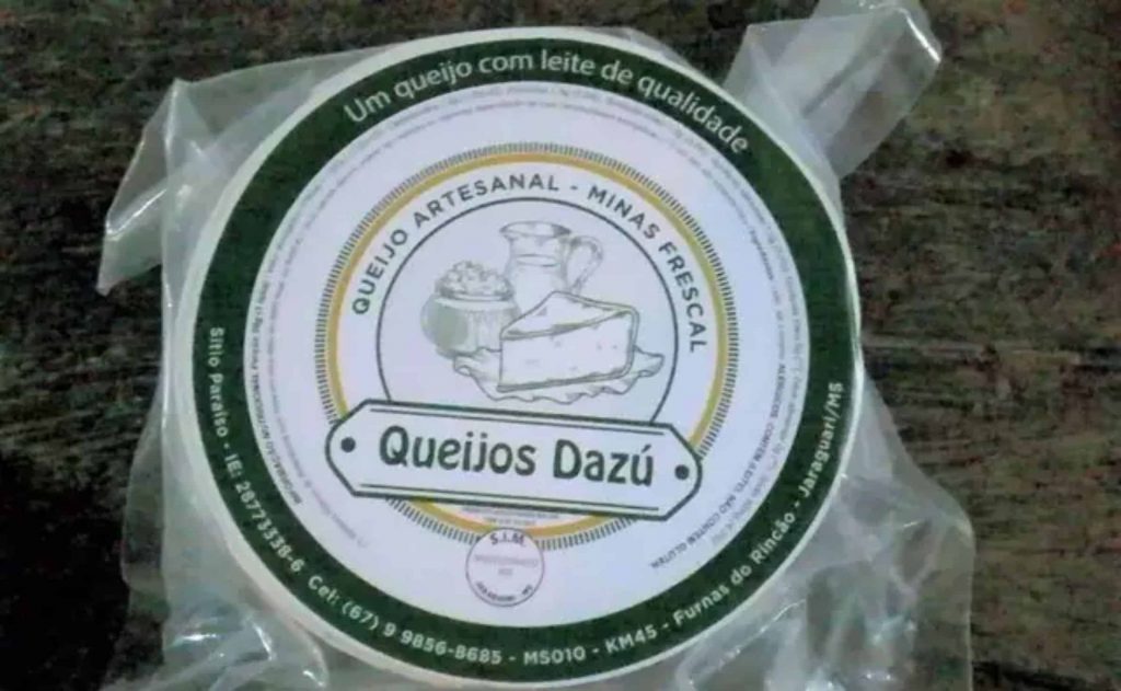 Protótipo de queijo em 3D impressiona pela semelhança com item original, e contribuiu para reduzir desperdício na “Queijos Dazu” - Foto Divulgação - CREDITO: CAMPO GRANDE NEWS