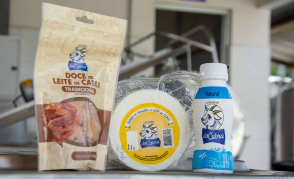 Derivados do leite de cabra são vendidos em mais de 180 pontos em todo o estado. Foto: SDR/BA