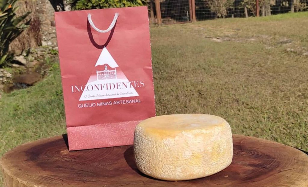 Queijo Inconfidentes foi um dos primeiros produtos a obter o Selo Arte em Minas Gerais | Crédito: Divulgação