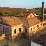 Primeira fábrica de laticínios do Piauí já foi palco de casamento e hoje é prédio abandonado — Foto: Reprodução