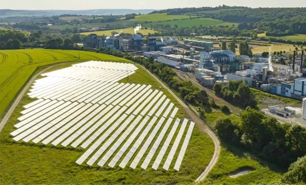 De acordo com a Lactalis, a produção de calor é o principal consumidor de energia na França, representando 45% de suas necessidades finais de energia