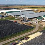 A fazenda de laticínios Promin está localizada perto de Mykolaiv, a apenas 60 km da linha de frente da guerra russa. Fotos: Chris McCullough