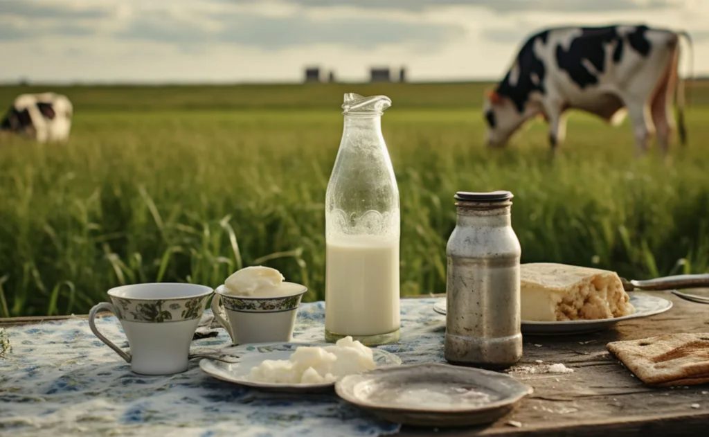 O leite de laboratório pode exigir até 90% menos terra para ser produzido em comparação com a criação de gado para o leite tradicional.