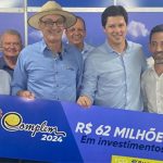 LUÍS ALBERTO, SÉRGIO PENIDO E DANIEL VILELA NA AGROTECNOLEITE 2024 (FOTO: DIVULGAÇÃO)