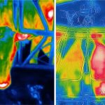 Equipamento. Equipamento mede temperatura e perfil térmico de vacas — Foto: Predikta/Divulgação