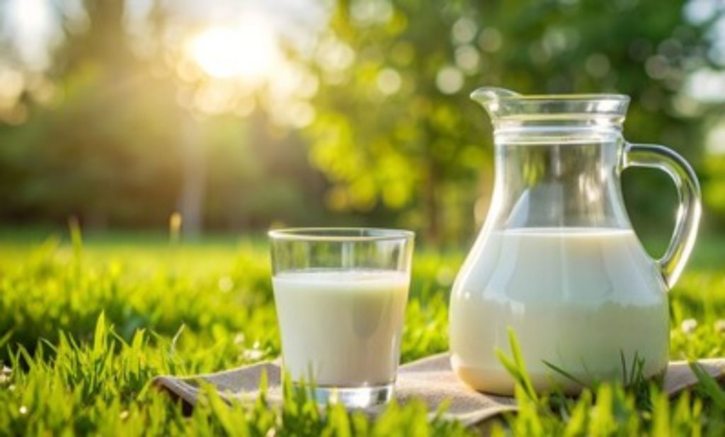 O leite é parte de uma dieta saudável e melhora a ingestão de cálcio, essencial para a prevenção de doenças ósseas.