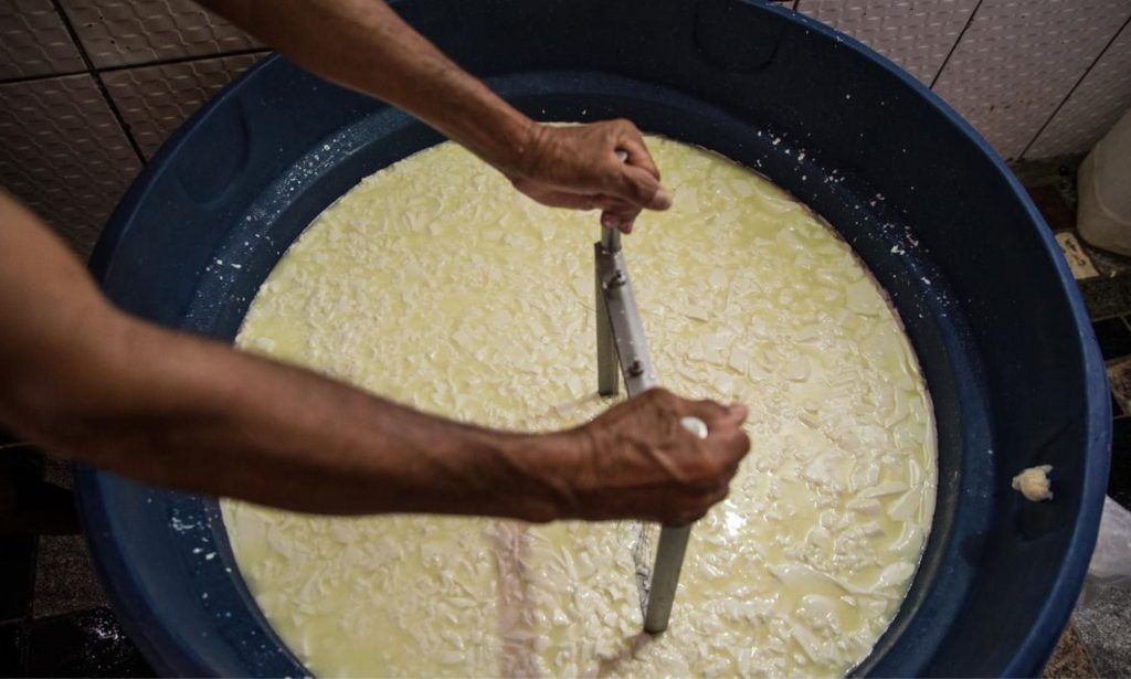 Ceará, Leite não inspecionado pode chegar ao consumidor na forma fluida ou em queijos e outros laticínios vendidos informalmente Foto: Fabiane de Paula