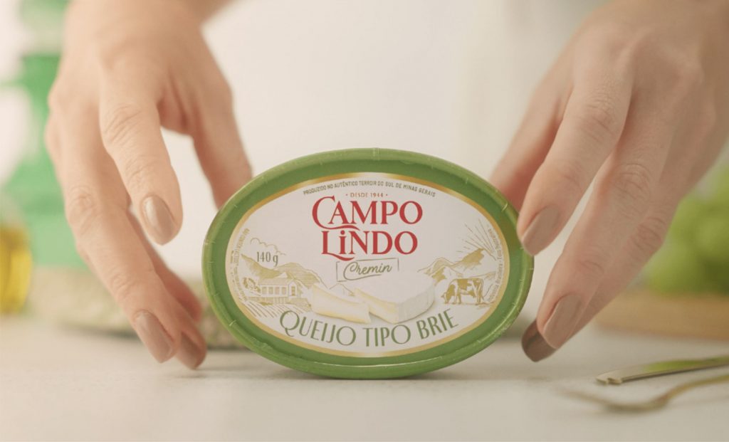 Novo queijo Brie Cremin, de Campo Lindo. Crédito: Outpromo