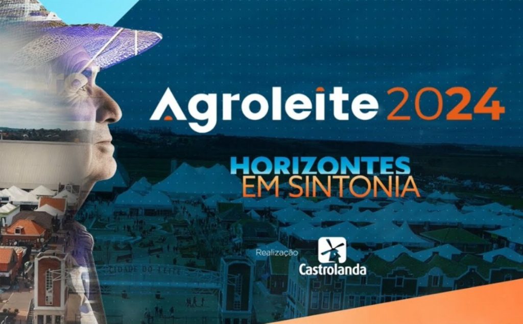 O Agroleite 2024 será realizado pela Cooperativa Castrolanda entre os dias 06 e 09 de agosto no Castrolanda Expo Center