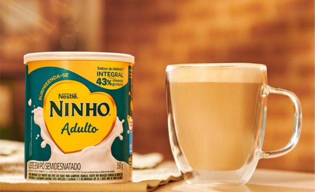 No Brasil há 80 anos, a marca Ninho está entrando em um novo mercado ao lançar um produto voltado para o público adulto.