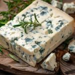 Queijos azuis. O décret fromage, define que o nome bleu é reservado a um queijo curado, de pasta ligeiramente salgada e com veios azuis devido à presença de bolores internos de cor azul esverdeado a branco acinzentado.