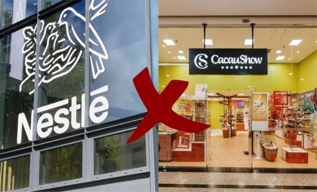 Nestlé / Cacau Show - Montagem: TVFOCO