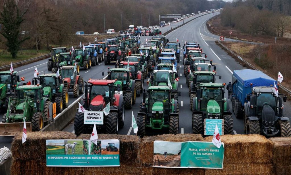 O sindicato FNSEA realizará protestos em todo o país a partir de meados de novembro