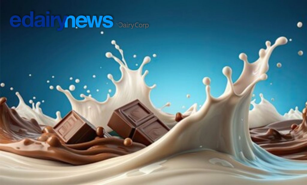 Chocolate. Com a tendência de usar ingredientes mais naturais e sustentáveis, as empresas estão explorando novas maneiras de incorporar o leite em seus produtos.