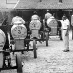 As antigas "Carrocinhas de Leite" da empresa centenária (arquivo/divulgação)