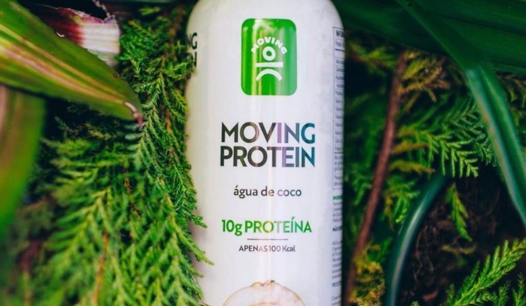 Do whey temperado à creatina: os destaques da Naturaltech, a maior feira da América Latina 14 Moving Protein – Água de Coco com 10g de Proteína