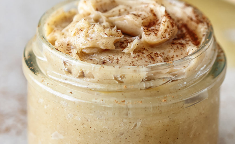 Sorvete, iogurte e leite se beneficiam da experimentação de sabores 15 Doce, cremosa e fácil de espalhar, a Manteiga de Canela com Mel é perfeita em pãezinhos quentinhos. Uma versão popular é servida no Texas Roadhouse.Foto: cortesia da FlavorSum.