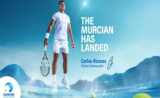 Carlos Alcaraz Danone