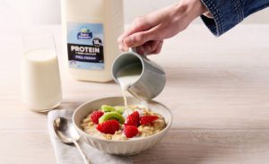 Cada porção de 300 ml do novo leite contém 18g de proteína láctea de alta qualidade, o maior índice entre os leites disponíveis no mercado australiano.