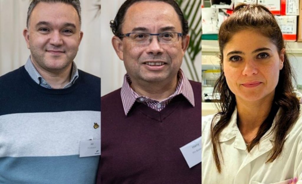 Liderada por Ali Osman (à esq.ª na foto), a Pfx Biotech quer posicionar-se como uma referência europeia na produção de ingredientes bioativos inovadores de alto desempenho Foto: DR