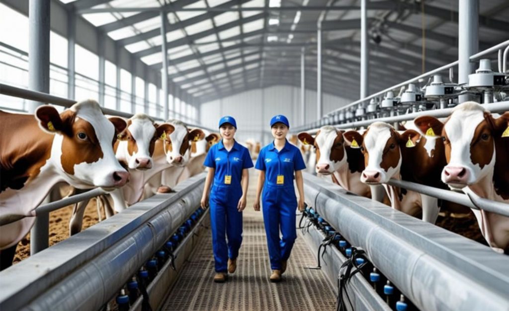 Com 1,4 bilhão de habitantes, a China aposta na produção interna de leite para reduzir importações e garantir segurança alimentar.