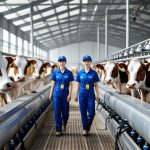 Com 1,4 bilhão de habitantes, a China aposta na produção interna de leite para reduzir importações e garantir segurança alimentar.
