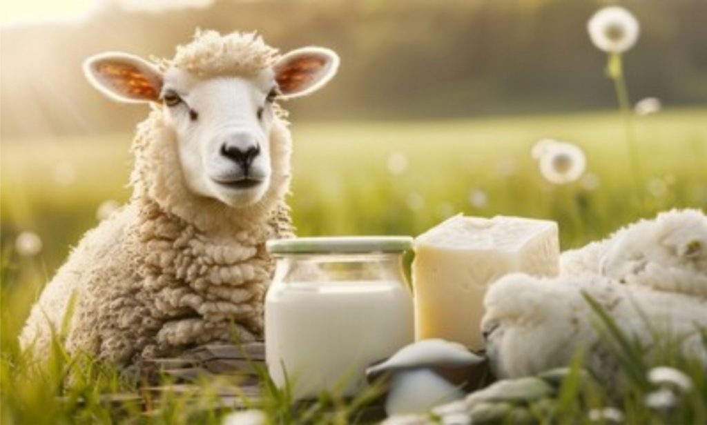 Leite de ovelha ganha força no Brasil como bebida proteica para treinos.