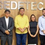 Gestores da Sedetec e da Codise em reunião com diretores do Grupo Piracanjuba / Fotos: Ascom/Piracanjuba