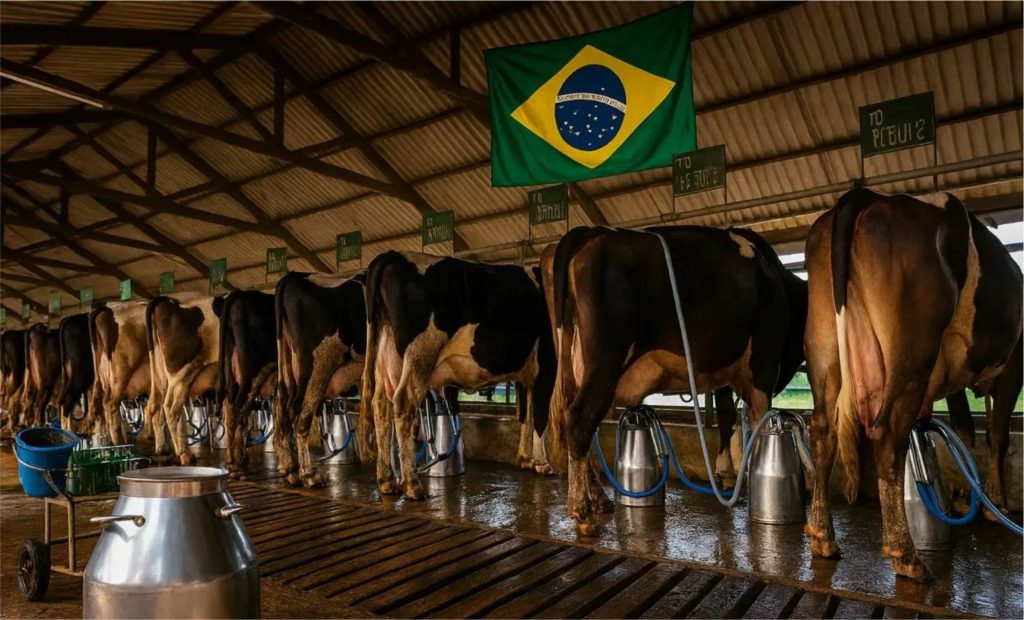 📊 Produção de leite cresce 1,4% em 2024 e movimenta R$ 87,5 bi no Brasil, aponta o IBGE.
