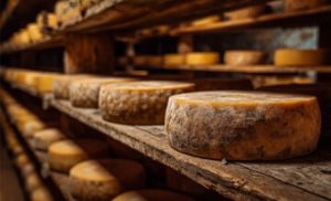 queijo. 🧀 Nem todo mofo é vilão: no queijo, ele pode ser arte; na carne, é perigo certo.