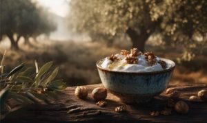 Iogurte grego caseiro: uma opção natural, cremosa e saudável que conquista quem prefere alimentos sem aditivos.