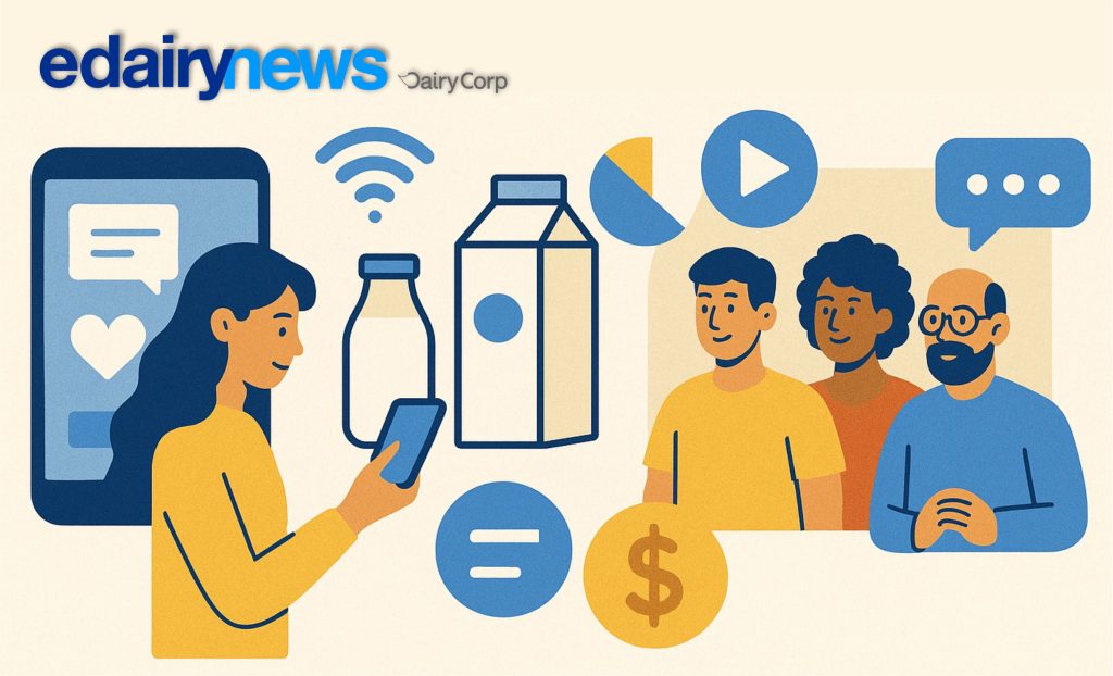 As escolhas de leite passam a ser moldadas por IA e grupos nichados, onde autenticidade importa mais do que alcance 🌐