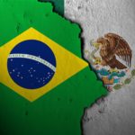 Após EUA recuar, México impõe tarifaço 50% em 1.463 produtos brasileiros 🔴📈 1 Novo tarifaço mexicano de até 50% preocupa indústrias brasileiras, mas pacto bilateral no setor automotivo pode blindar exportações e até ganhar mercado. 🚀