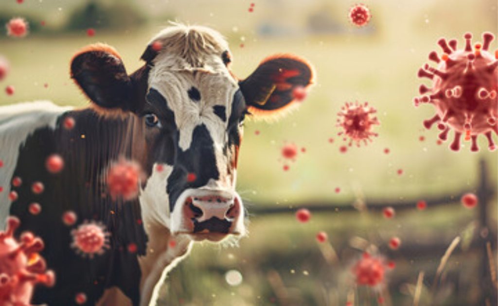 ⚠️ Detecção de H5N1 em vacas leiteiras nos EUA amplia vigilância sanitária e mobiliza autoridades internacionais.