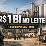 Com foco em soro de leite, projeto industrial eleva padrão tecnológico da cadeia láctea 🏭