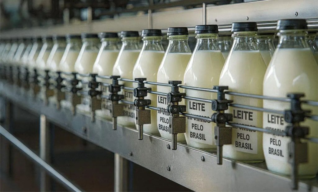🥛 A combinação entre oferta crescente, consumo enfraquecido e importação competitiva cria um cenário desafiador para a pecuária leiteira brasileira.