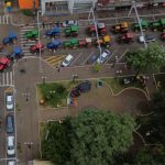 Setor leiteiro quer suspensão total das importações por 4 meses 1 O protesto saiu da Água Branca, passou pela área central (foto) e seguiu até o parque de exposições.