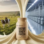 O whey protein nasce do soro, vira pó em segundos e sustenta fábricas que produzem mais de 10 mil potes diariamente 🧪