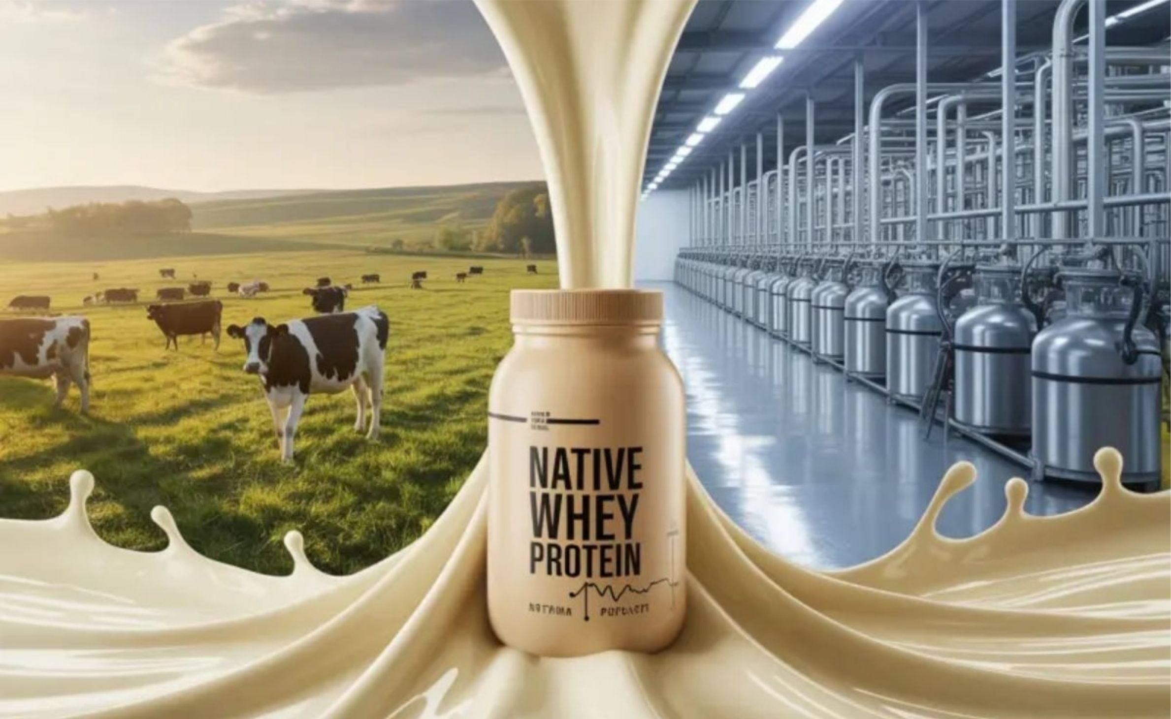 Como o whey protein nasce do soro e vira pó 24h por dia ⚙️