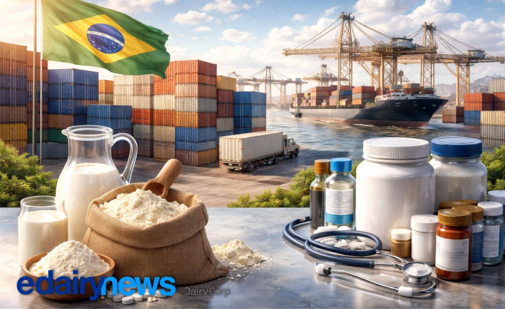 🧠 Com cotas, alíquota zero e foco em saúde, o Brasil ajusta a TEC e reposiciona a proteína láctea como insumo estratégico na nova política comercial.