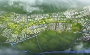 Planejado como cidade agroindustrial, o Yili Modern Smart Health Valley conecta leite, ciência, indústria e exportação 🧪