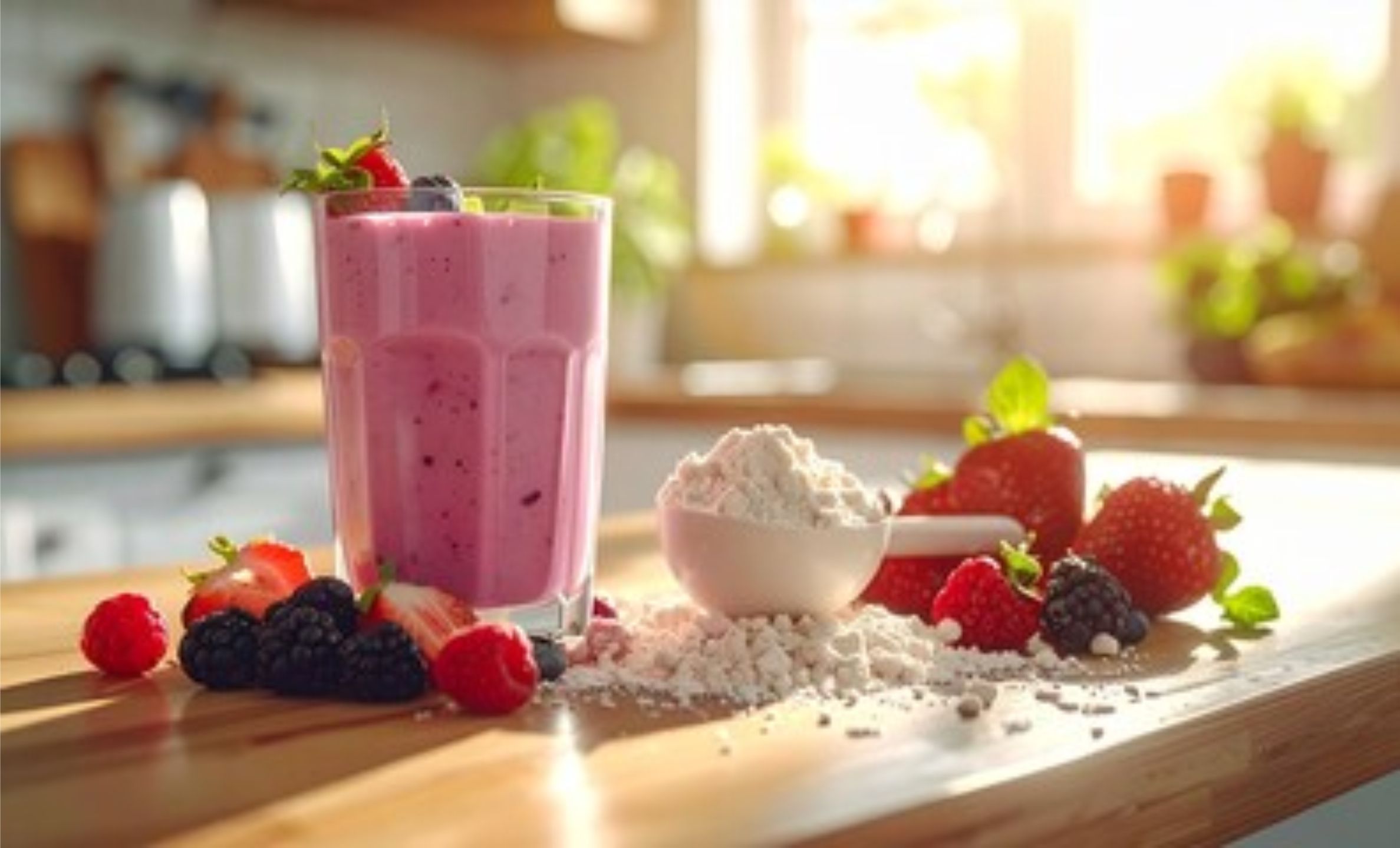 Whey protein com frutas: ranking das melhores combinações 🥭🍓