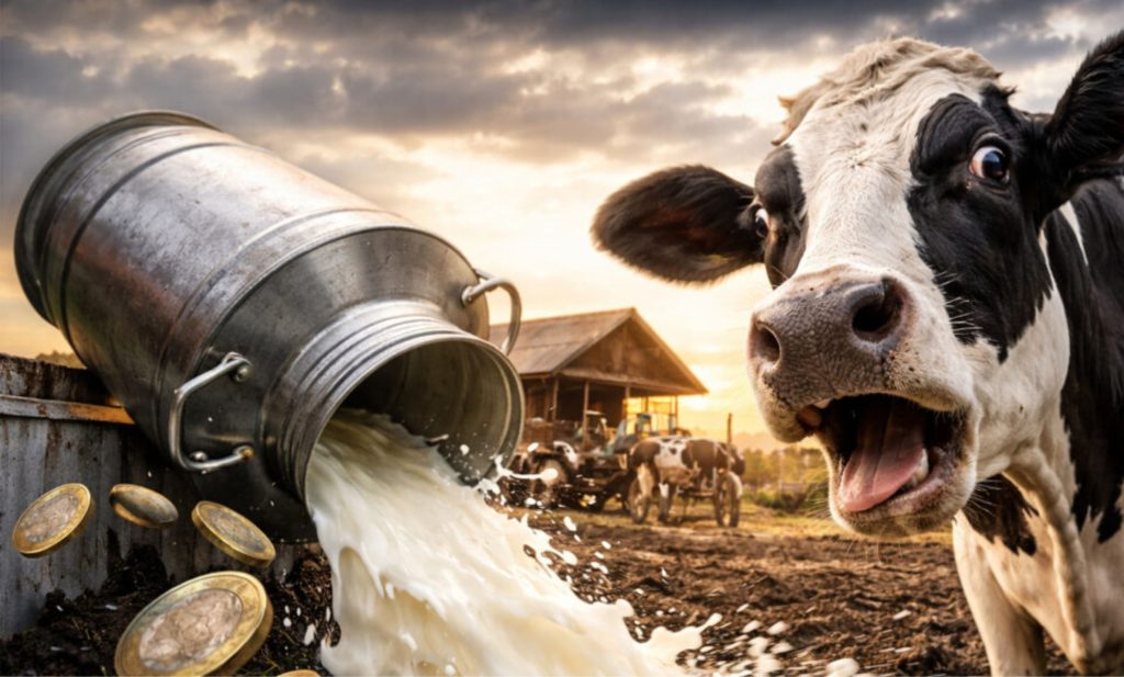 📊 Mesmo com queda no preço do leite na origem, custos persistem e o mercado enfrenta um momento crítico.