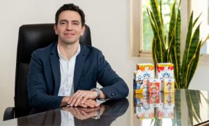 Rafael Pineda, diretor-geral da Lactalis Paraguay, lidera a expansão industrial e a estratégia exportadora da companhia no país.