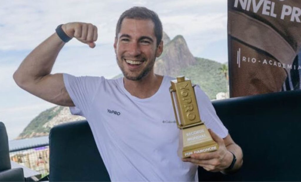 🥇 YoPRO colocou performance e resiliência no centro de uma ação aberta ao público que pode entrar para o Guinness World Records.