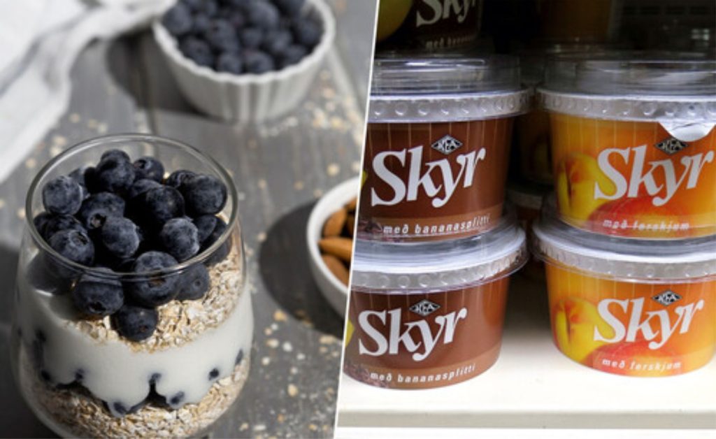 Parece iogurte, mas é queijo: o skyr mistura tradição viking com ciência da nutrição moderna. 🥣