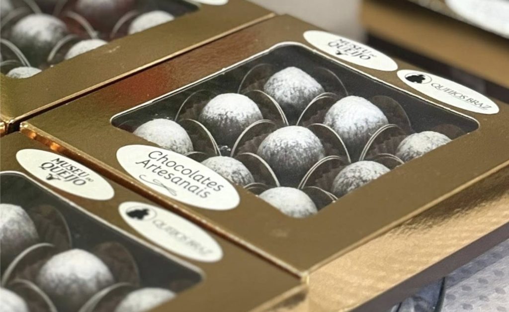 Em Coimbra, bombom com queijo de ovelha une cultura, história e gastronomia 🍫