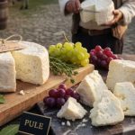Por que o queijo de leite de burra custa tão caro? 💎 Entre chefs e eventos luxuosos, o Pule ganhou fama como o “caviar dos queijos”.