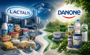 🧠 A diferença entre Lactalis e Danone não está apenas no tamanho, mas na forma como cada grupo captura valor.